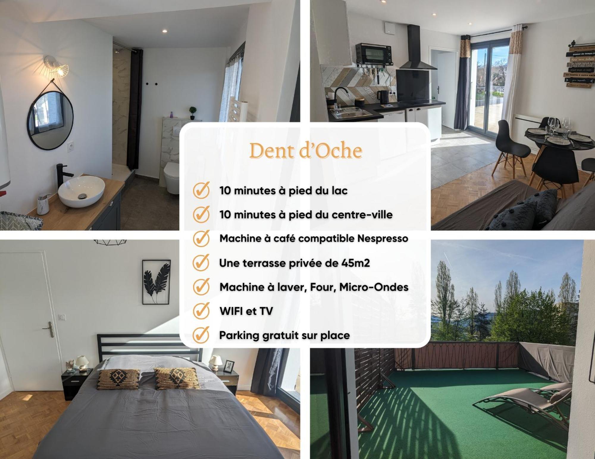 Cosy Et Moderne - Dent D'Oche Apartment โทนง-เลส์-แบงส์ ภายนอก รูปภาพ